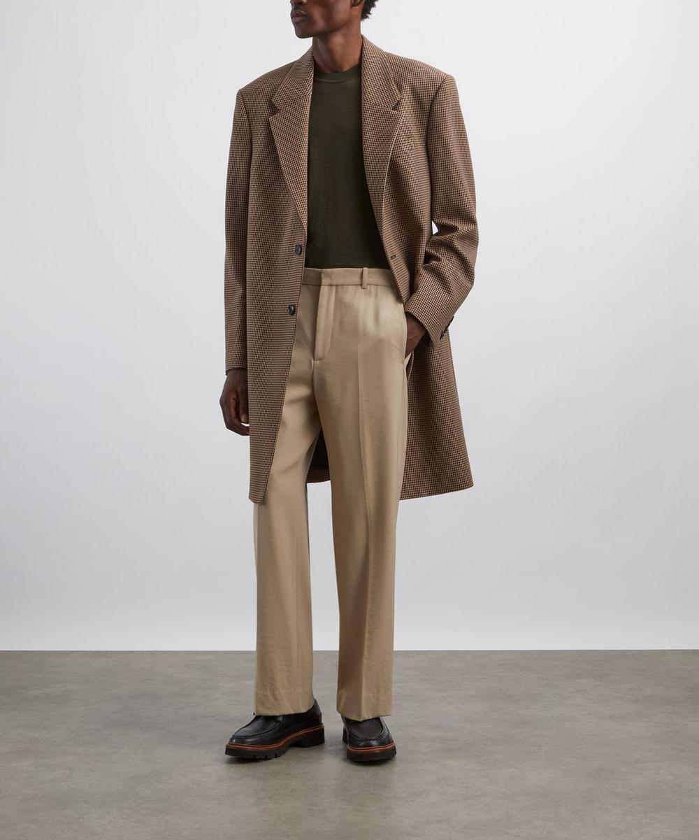 liberty london Acne Studios Single-Breasted Wool Coat
