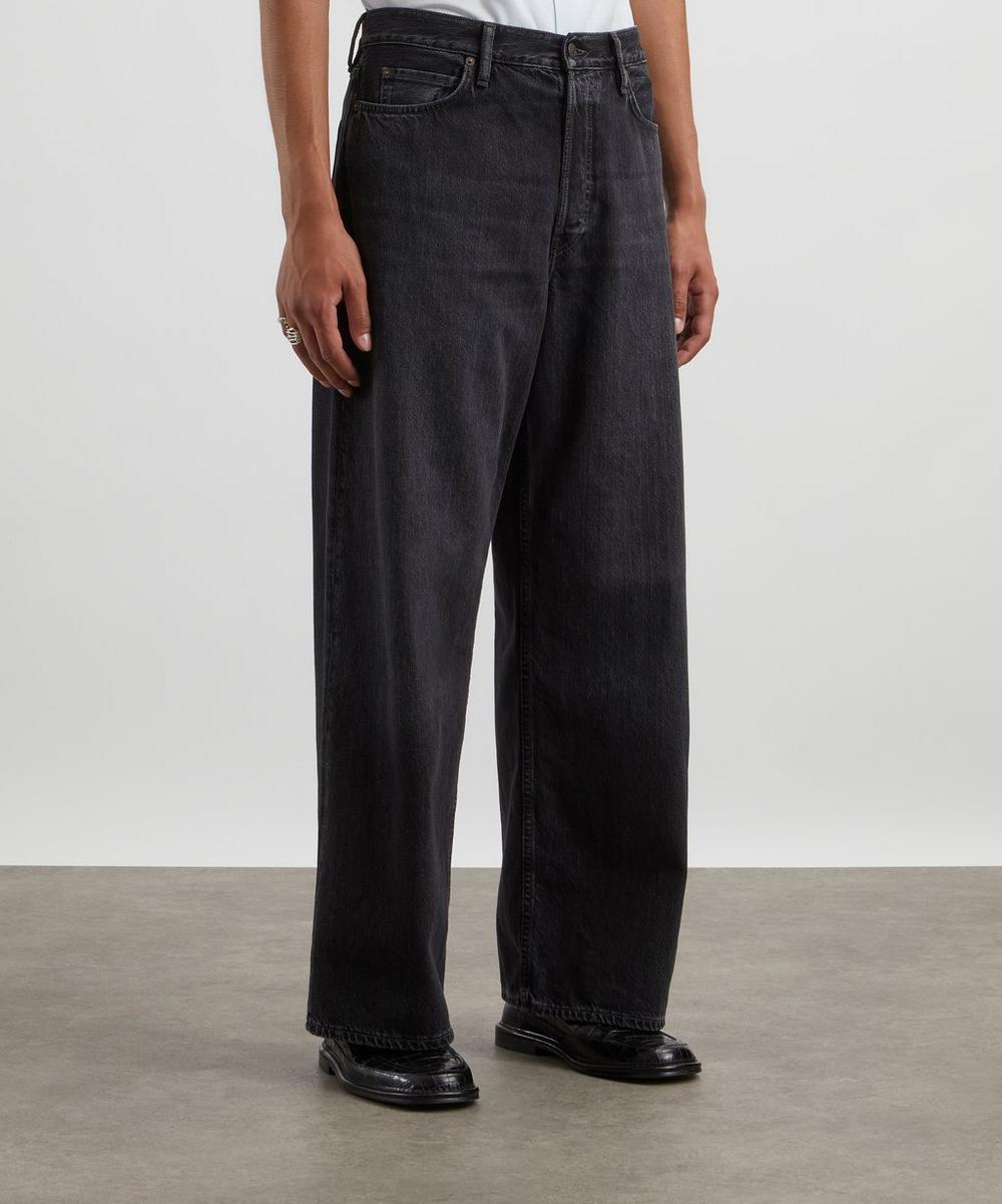 Liberty London Acne Studios Vintage Black Loose Fit 1981M Jeans