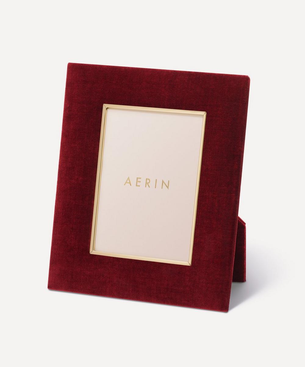 liberty london AERIN Valentina Velvet 5x7” Photograph Frame