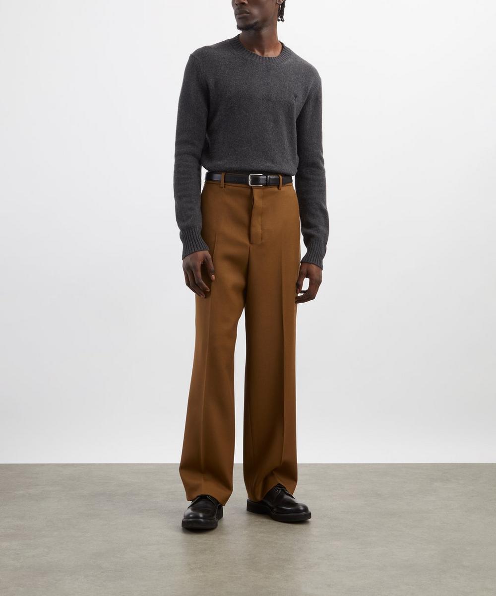 liberty london Ami ADC Embroidered Crewneck Sweater