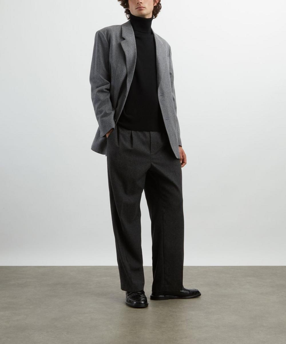 liberty london Ami Black Ami de Coeur Turtle-Neck Jumper