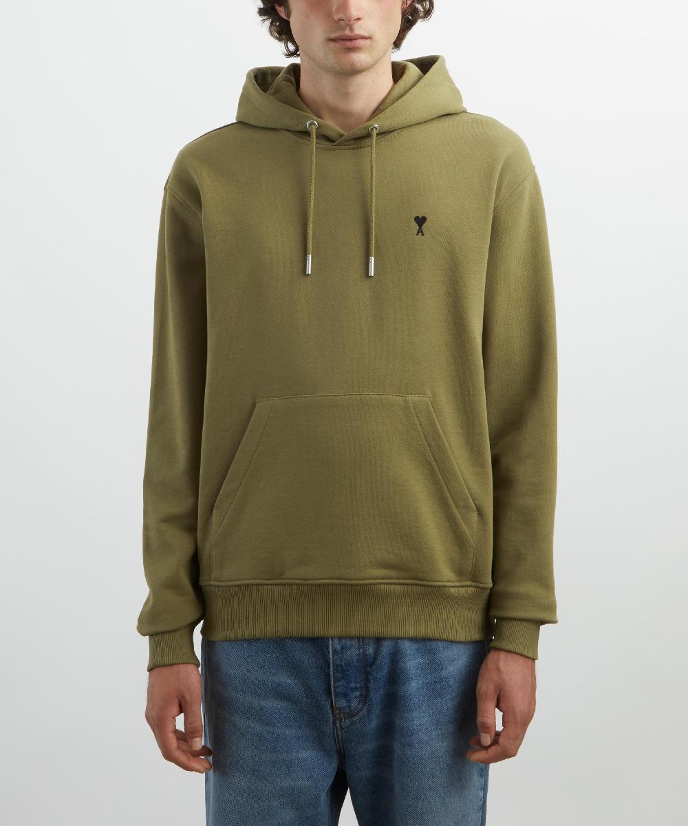 Liberty London Ami Cotton Contrast Ami De Coeur Hoodie