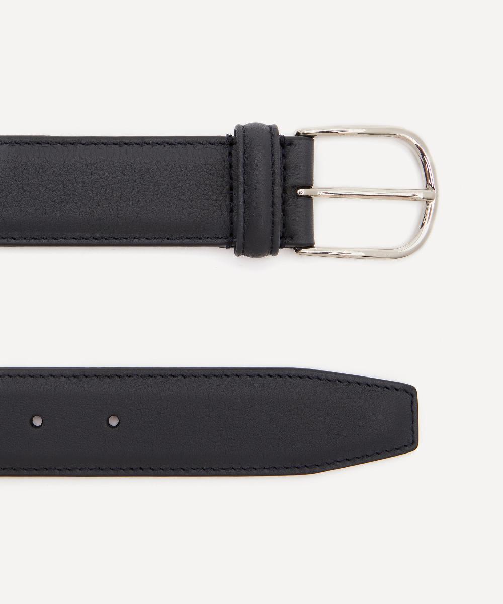 Liberty London Anderson's Stitch-Trimmed Nappa Leather Belt