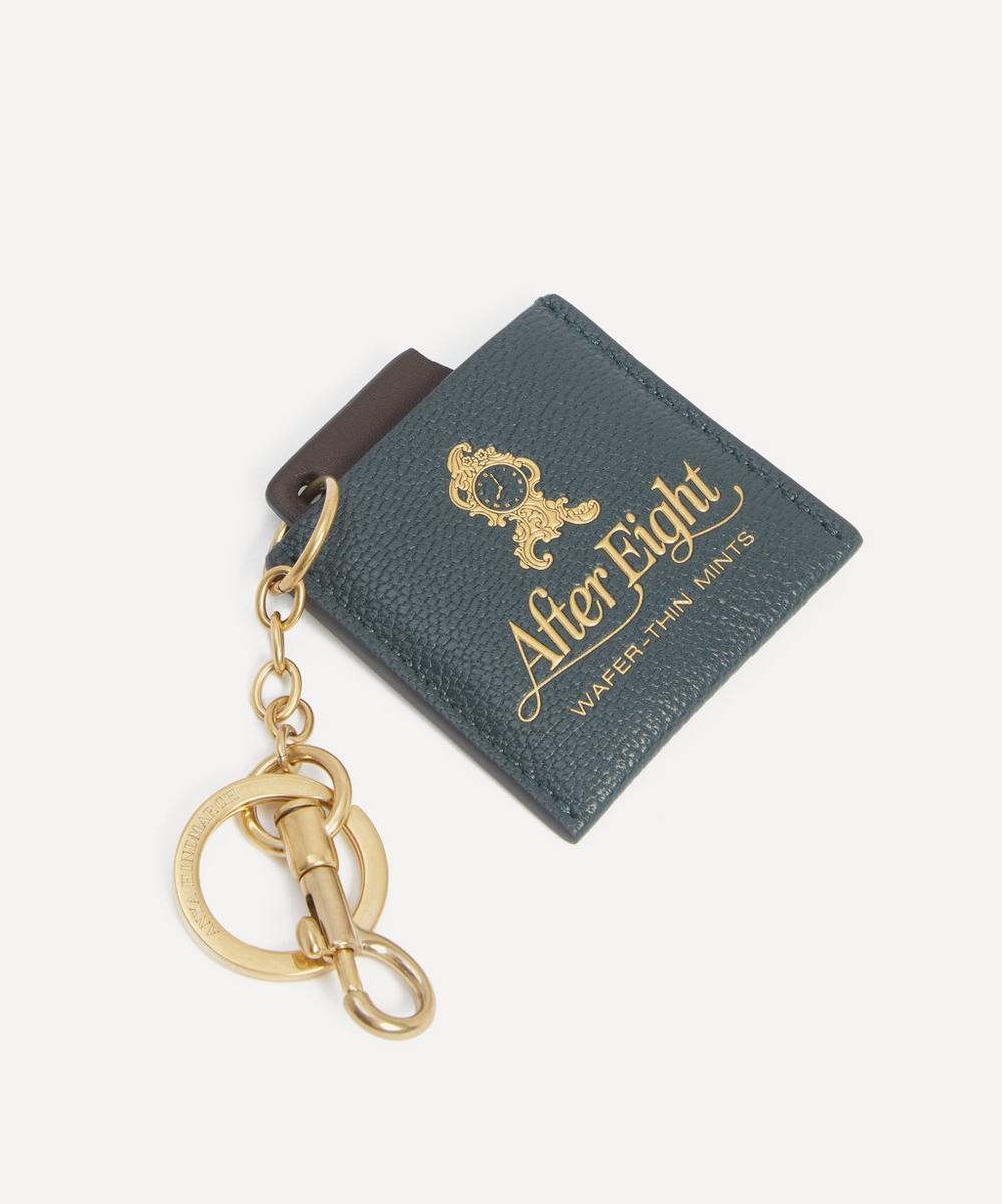 Liberty London Anya Hindmarch Anya Brands After Eight Leather Key Charm