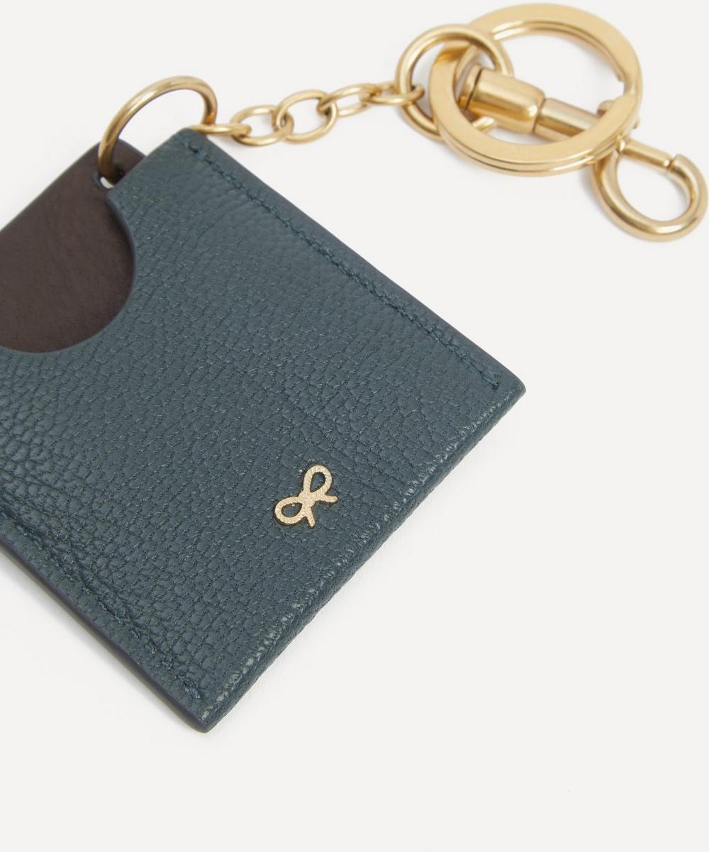 Liberty London Anya Hindmarch Anya Brands After Eight Leather Key Charm