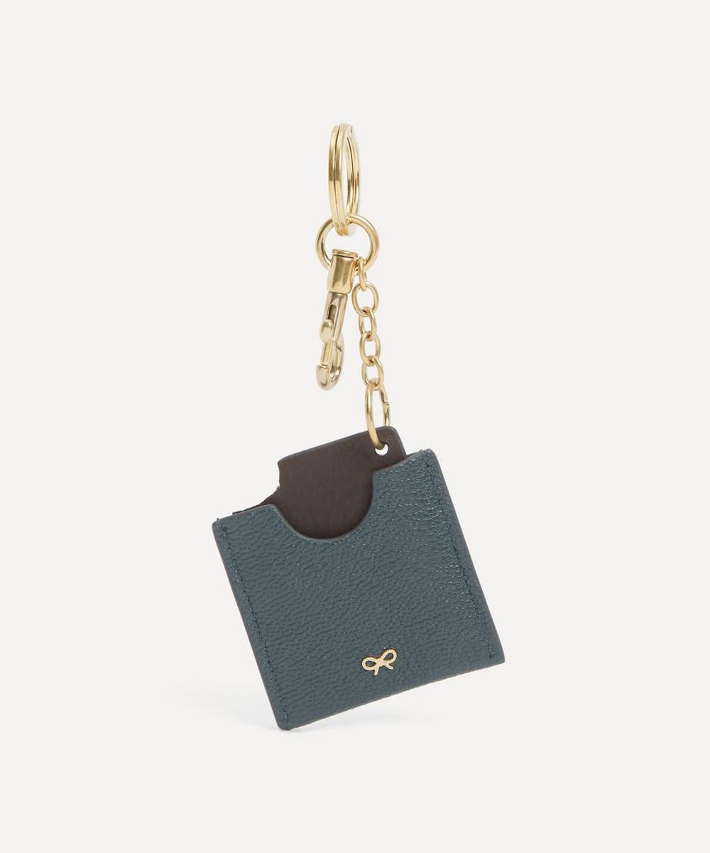 liberty london Anya Hindmarch Anya Brands After Eight Leather Key Charm