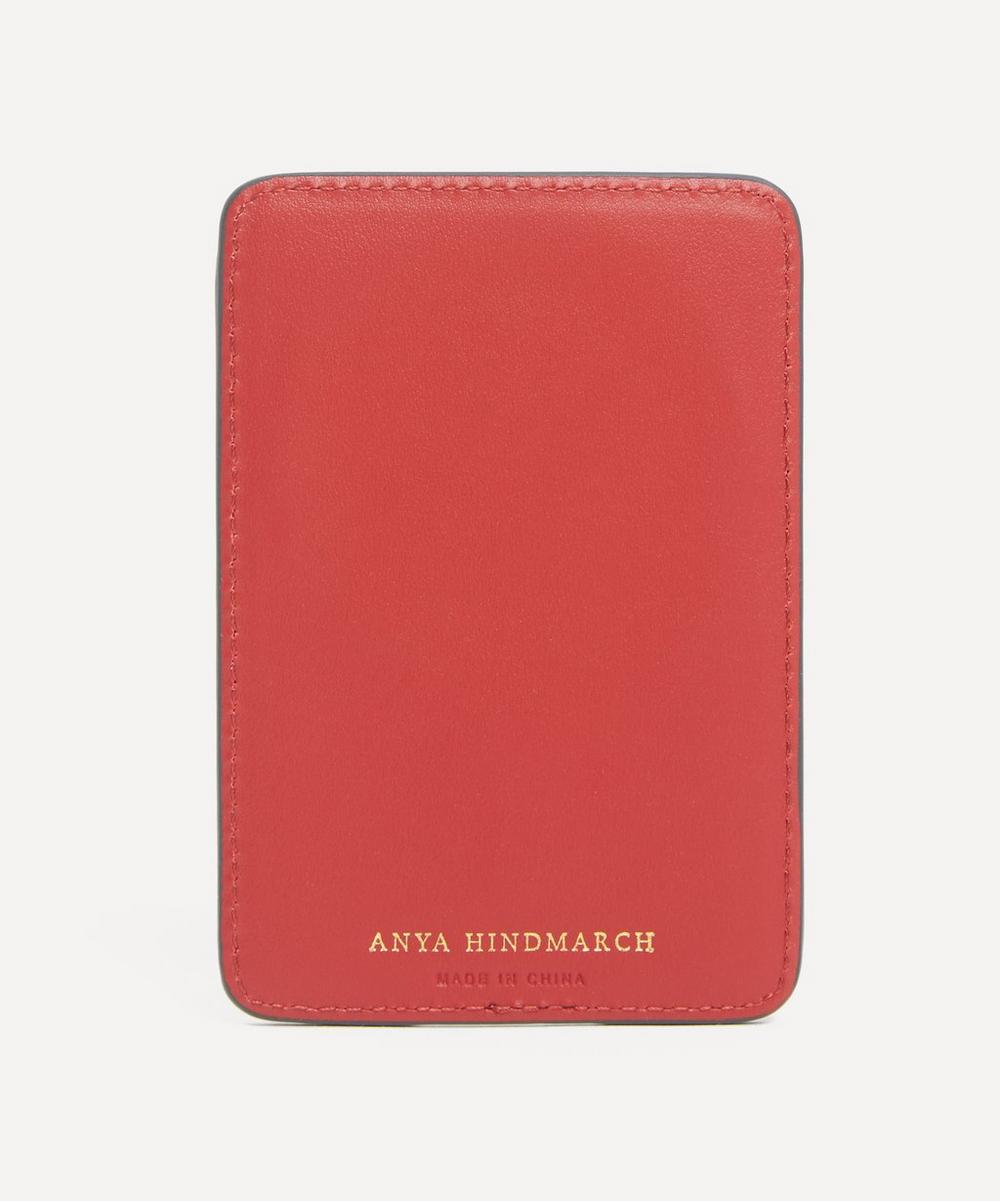 Liberty London Anya Hindmarch Anya Brands Flying Goose Sriracha Magnetic Card Case
