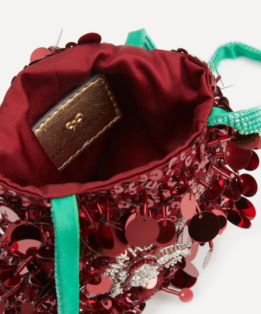 Liberty London Anya Hindmarch Anya Brands Flying Goose Sriracha Mini Bucket Bag