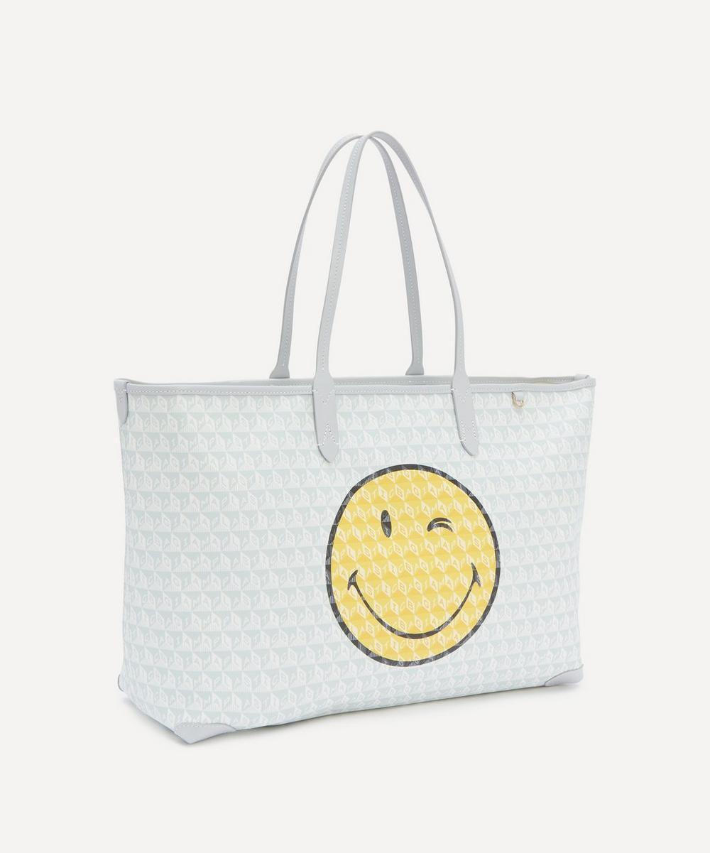 Liberty London Anya Hindmarch I Am A Plastic Bag Wink Tote Bag