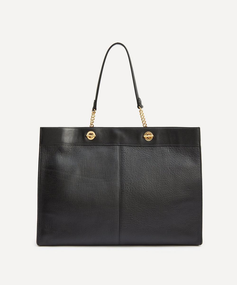 Liberty London Anya Hindmarch Mortimer Eyelet Chain Leather Tote Bag