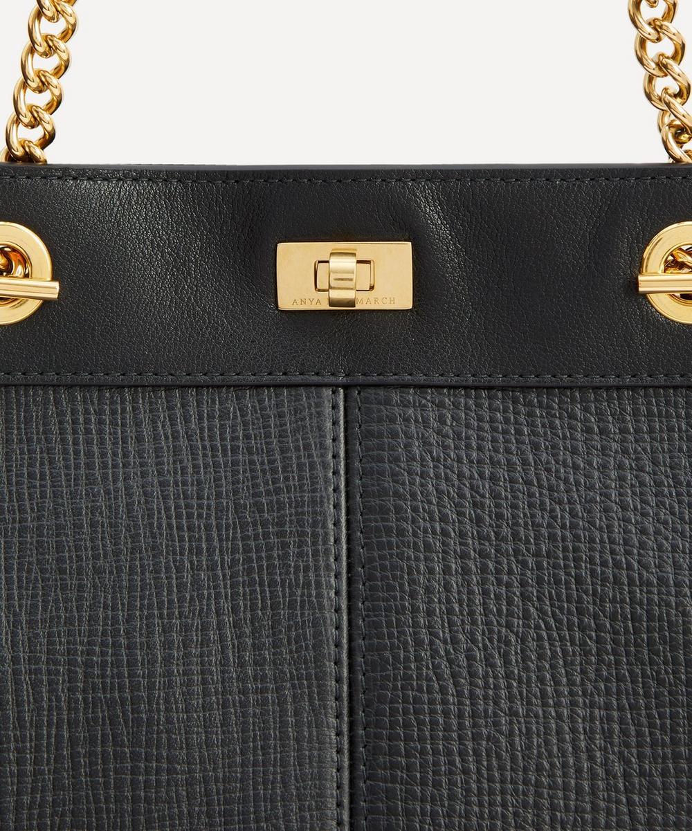 Liberty London Anya Hindmarch Mortimer Eyelet Chain Leather Tote Bag