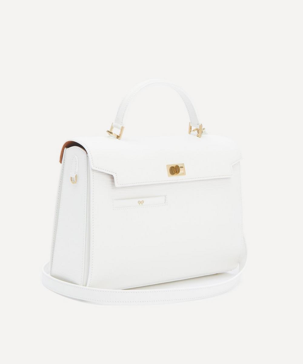 Liberty London Anya Hindmarch Mortimer Leather Top Handle Bag