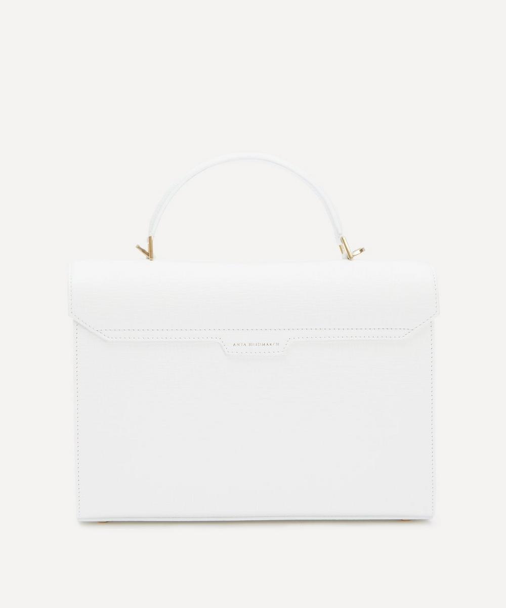 Liberty London Anya Hindmarch Mortimer Leather Top Handle Bag