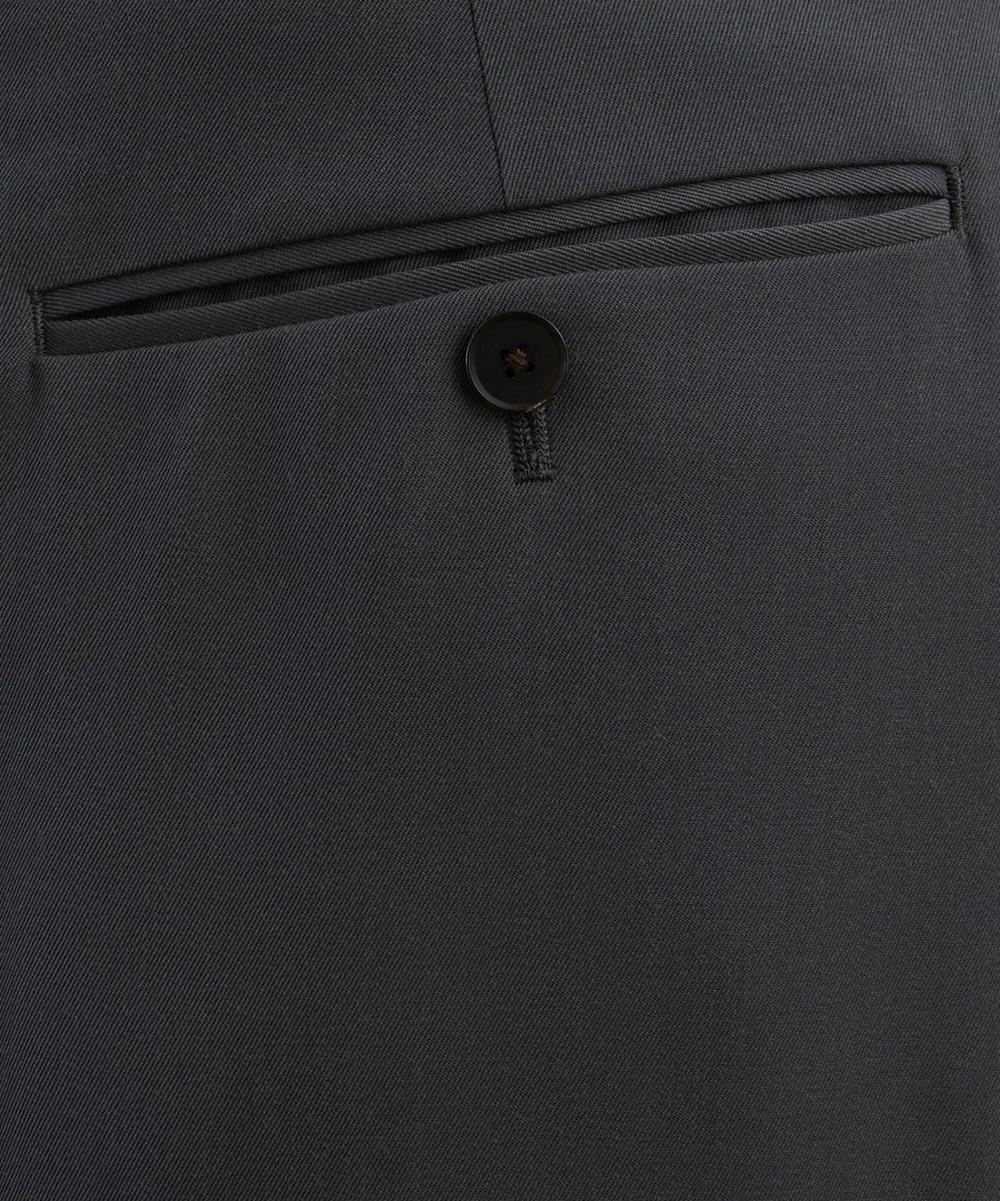 Liberty London Auralee Light Wool Max Gabardine Two-Tucks Slack Trousers