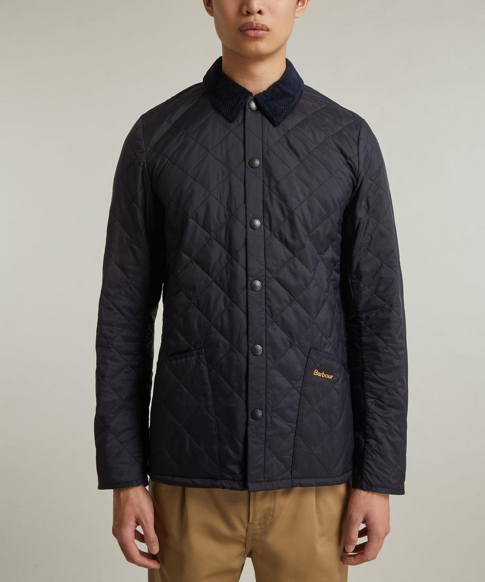 Liberty London Barbour Heritage Liddesdale Navy Quilted Jacket