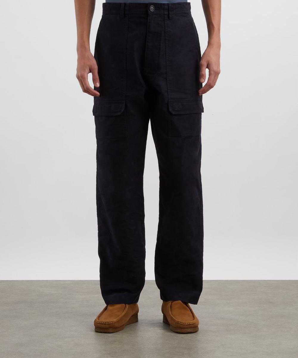 Liberty London Barbour Newbirch Oversized Cargo Trousers