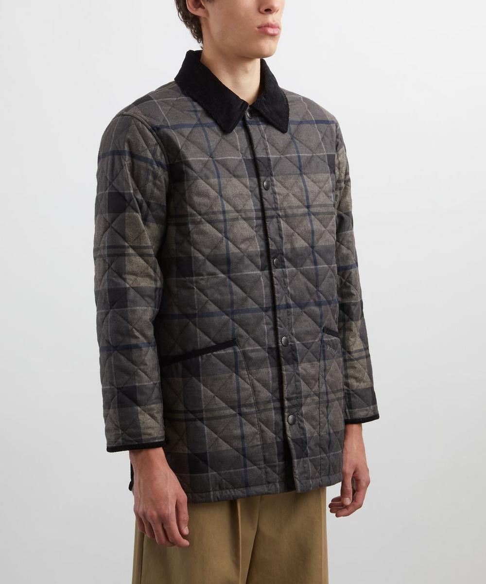 Liberty London Barbour Tartan Liddesdale Quilted Jacket