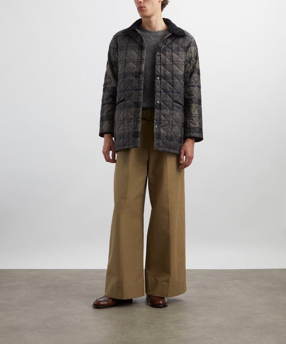 liberty london Barbour Tartan Liddesdale Quilted Jacket