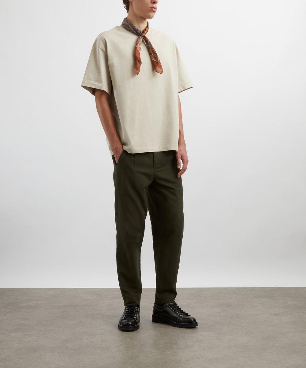 liberty london Barbour x Kaptain Sunshine Short-Sleeve T-Shirt