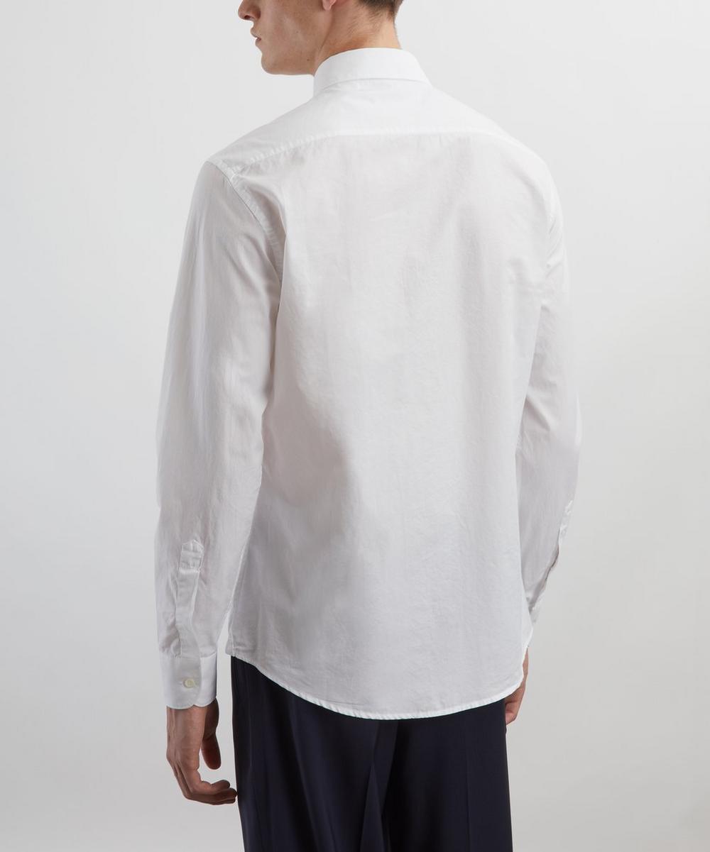 Liberty London Barena Maridola Crinkle Poplin Cotton Shirt