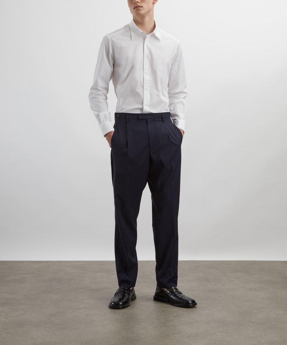 liberty london Barena Maridola Crinkle Poplin Cotton Shirt