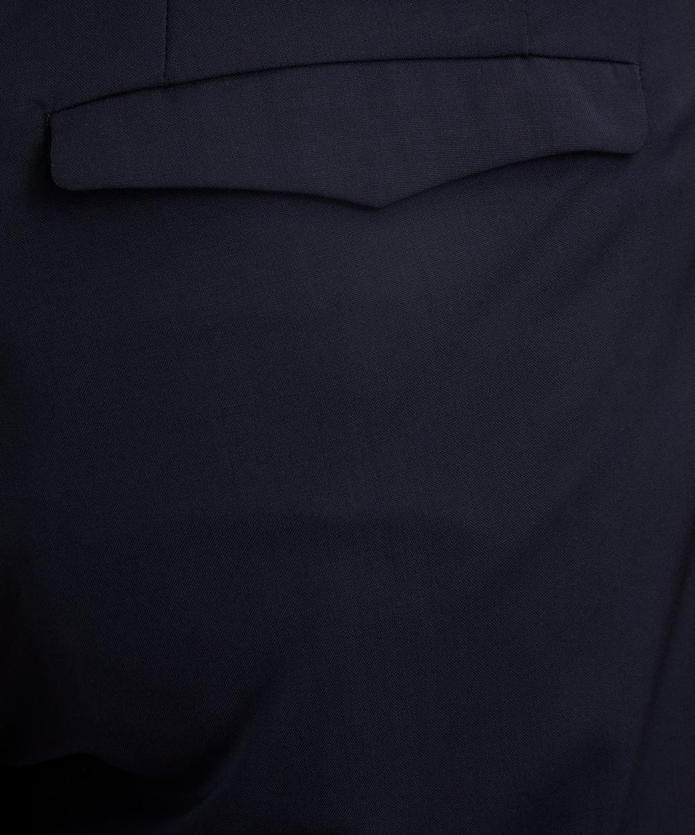 Liberty London Barena Masco Single-Pleat Tropical Wool Trousers