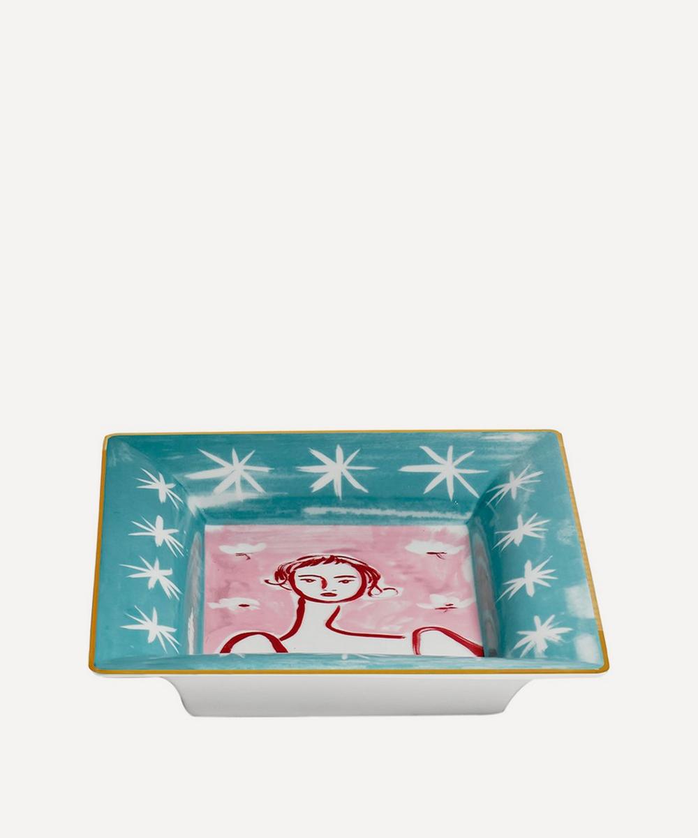 liberty london Bitossi Women’s Empty Pockets Porcelain Tray