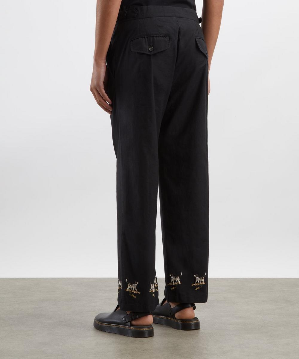 Liberty London Bode Pointer Side-Panel Chino Trousers