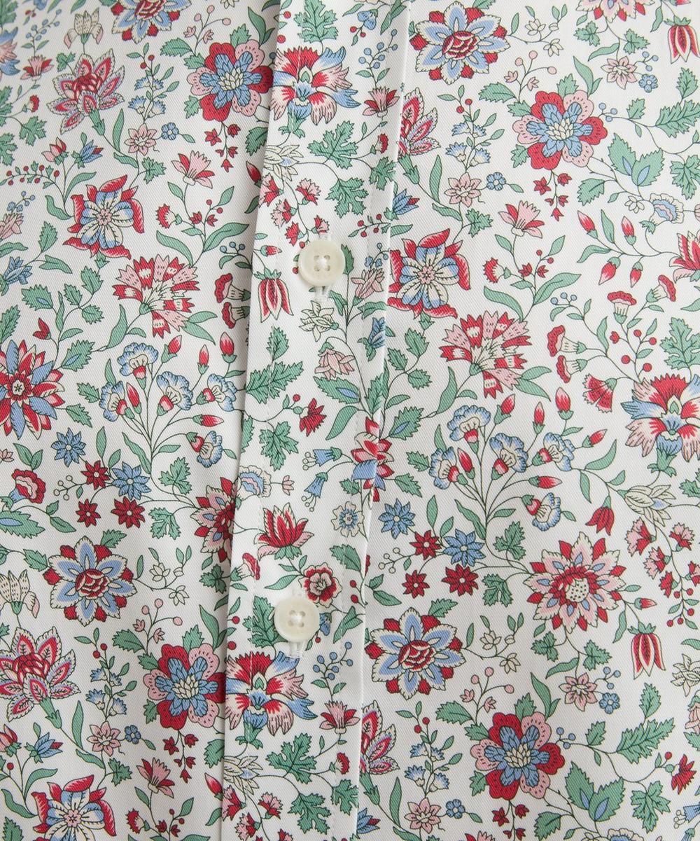 Liberty London Button-Down Regular Fit Cotton Shirt In Gracey Bell