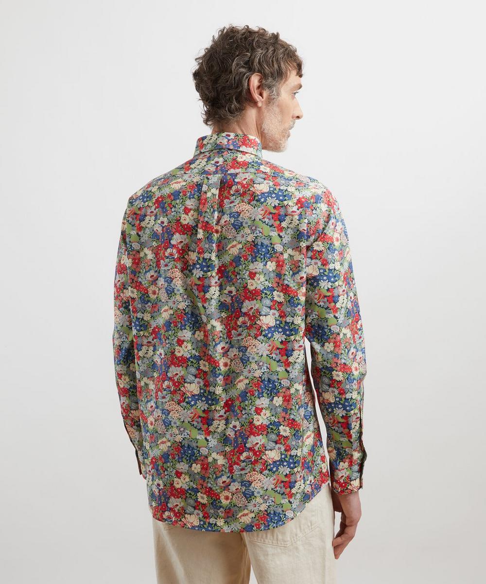 Liberty London Button-Down Regular Fit Cotton Shirt In Thorpe Fields