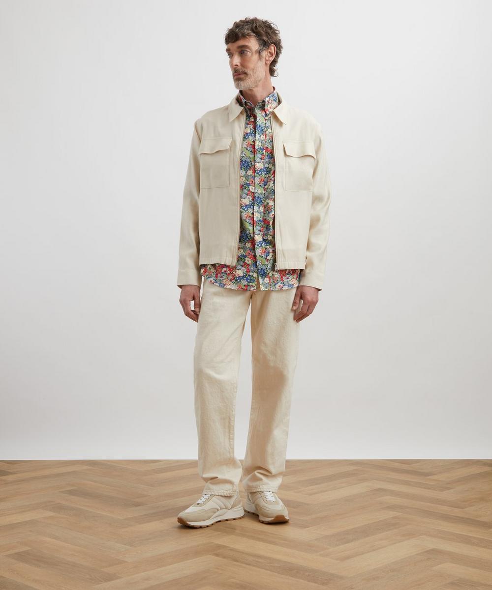 liberty london Button-Down Regular Fit Cotton Shirt in Thorpe Fields