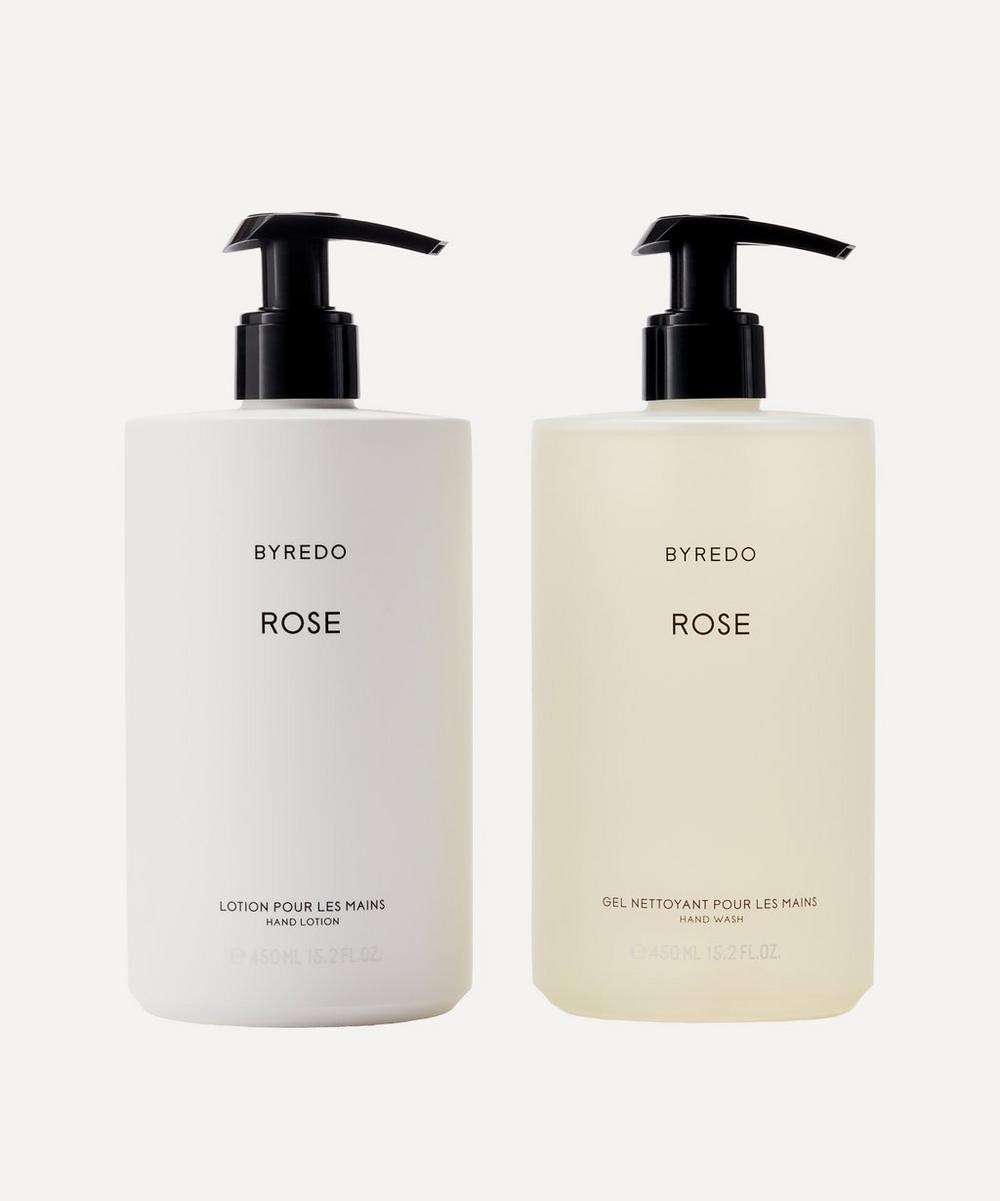 liberty london Byredo Les Mains Rose Hand Wash and Lotion Gift Set