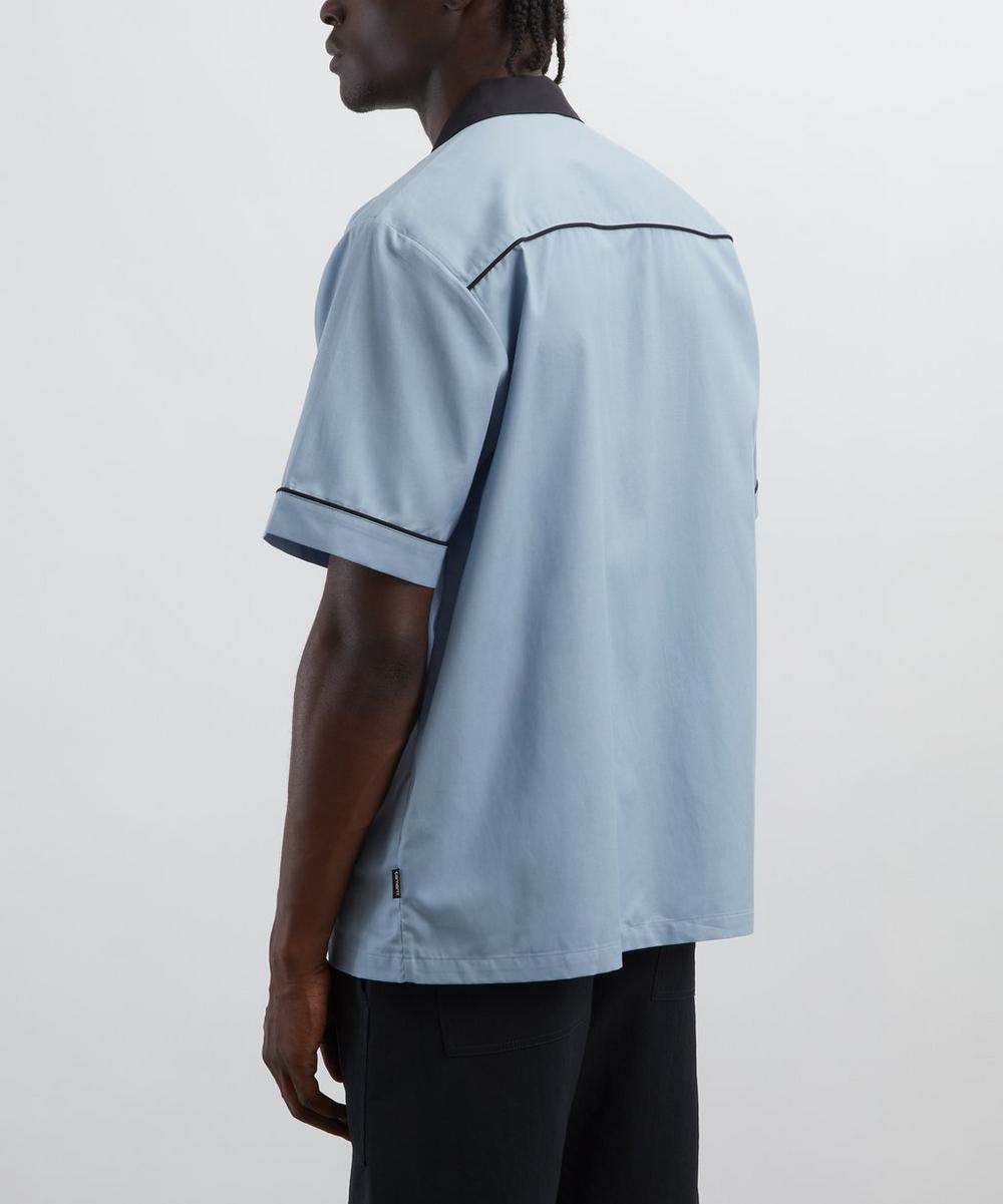 Liberty London Carhartt WIP Blue Bowl Short-Sleeve Shirt