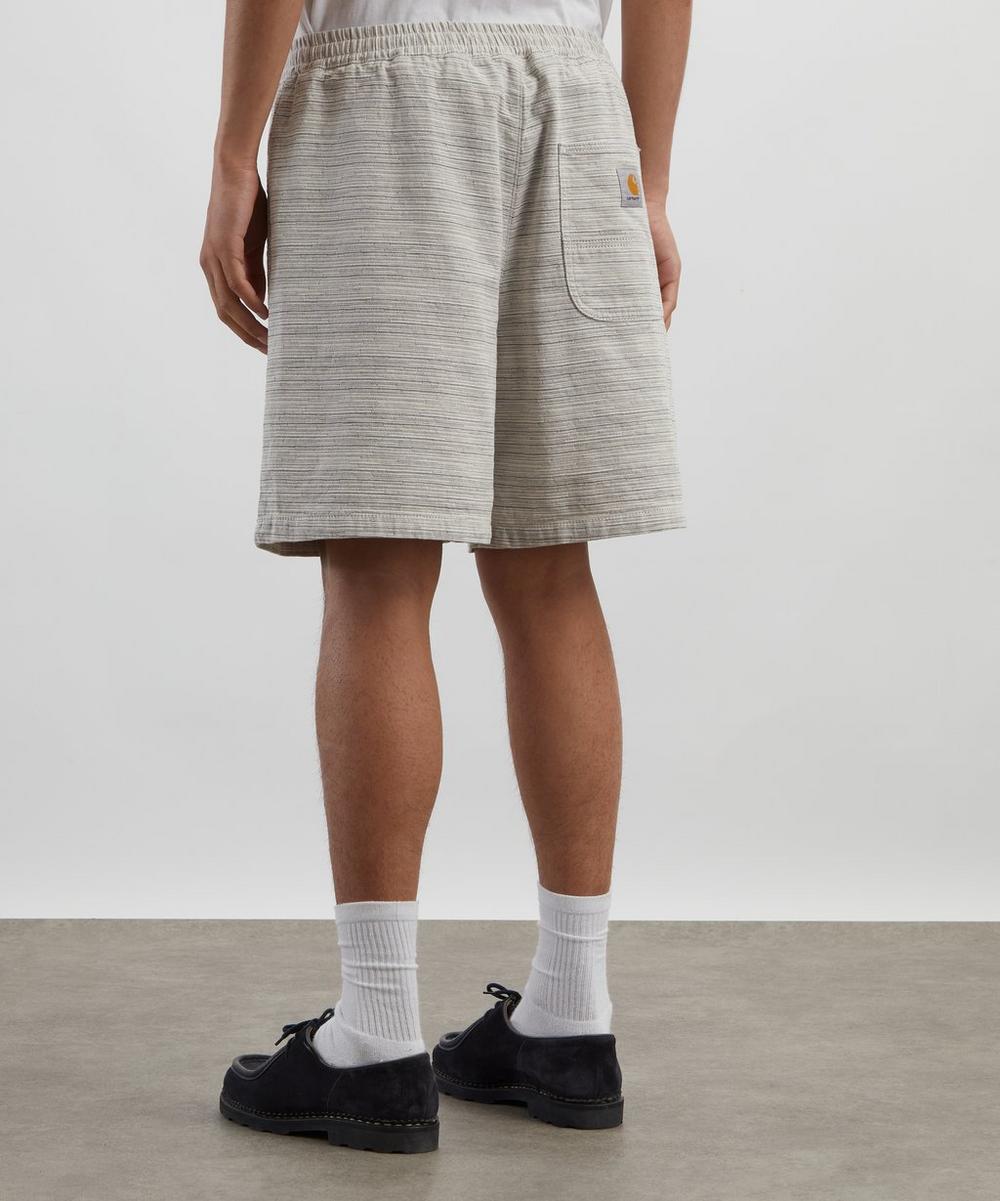 Liberty London Carhartt WIP Gellar Jacquard Stripe Shorts