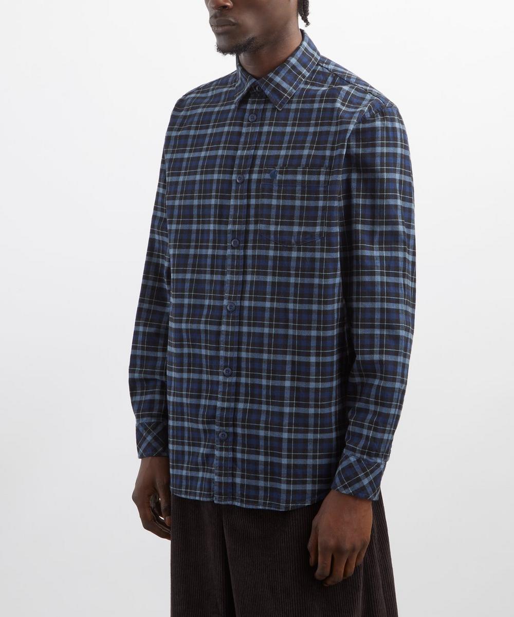 Liberty London Carhartt WIP Long Sleeved Widmark Checked Shirt