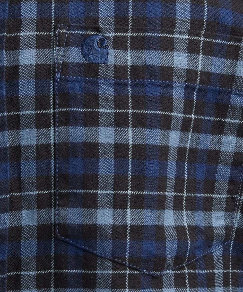 Liberty London Carhartt WIP Long Sleeved Widmark Checked Shirt