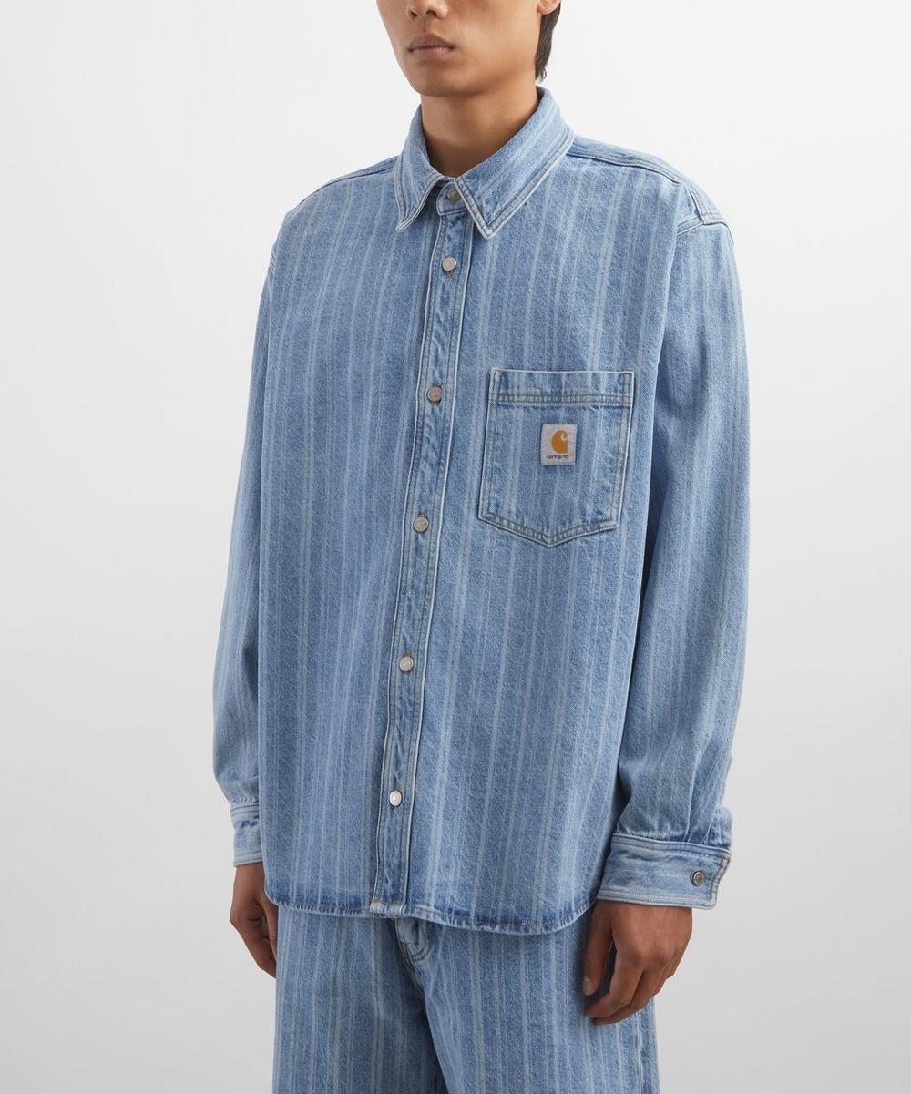 Liberty London Carhartt WIP Rylan Striped Shirt Jacket