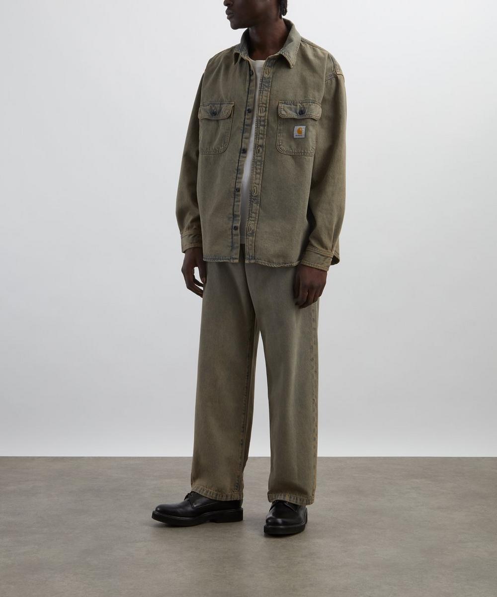 liberty london Carhartt WIP Tigan Denim Shirt Jacket