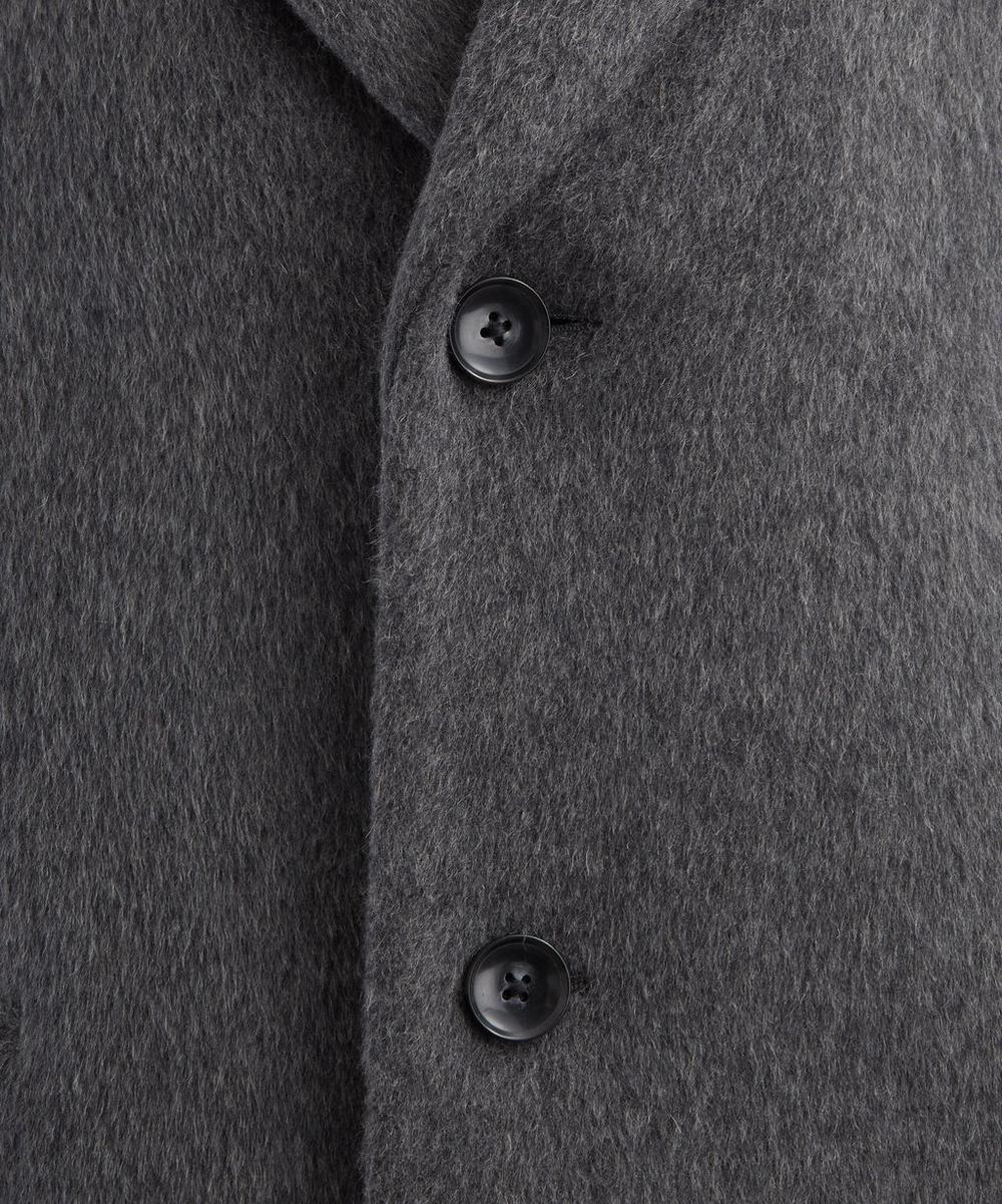 Liberty London Carter Young Hewitt Silver Grey Wool Coat