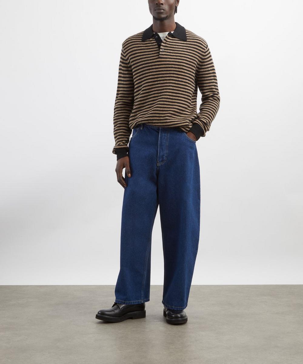 liberty london Carter Young Stripe Leigh Polo Jumper