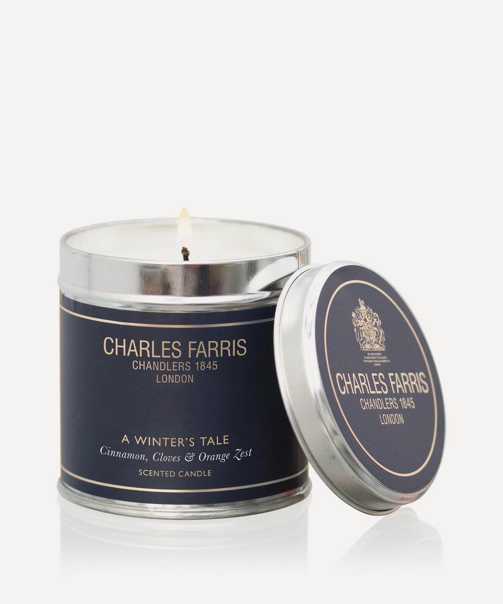 liberty london Charles Farris A Winter's Tale Tin Candle 300g