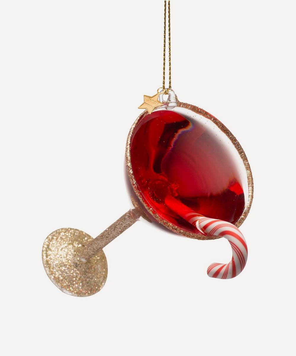 Liberty London Christmas Christmas Cocktail Glass Ornament