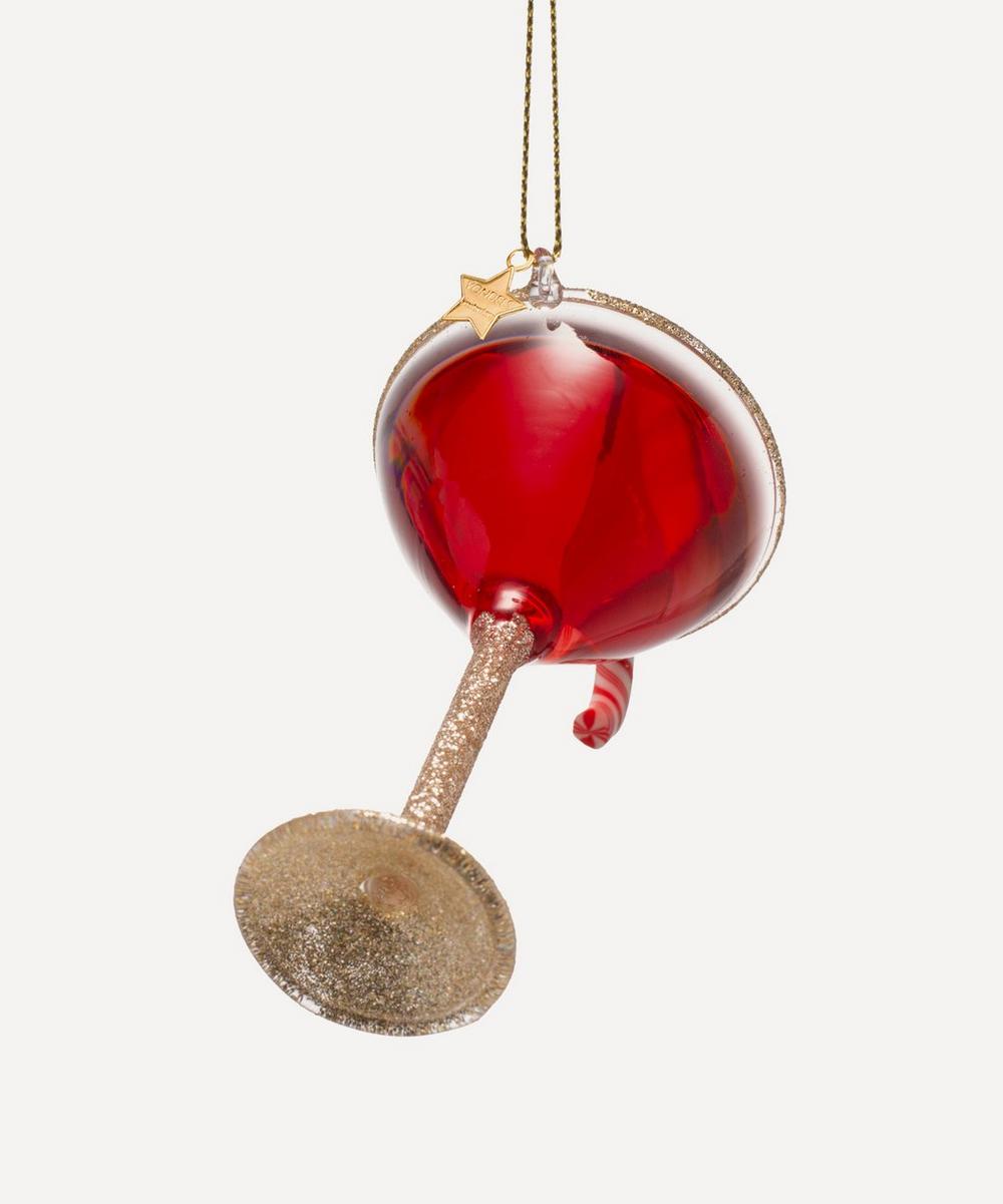 Liberty London Christmas Christmas Cocktail Glass Ornament
