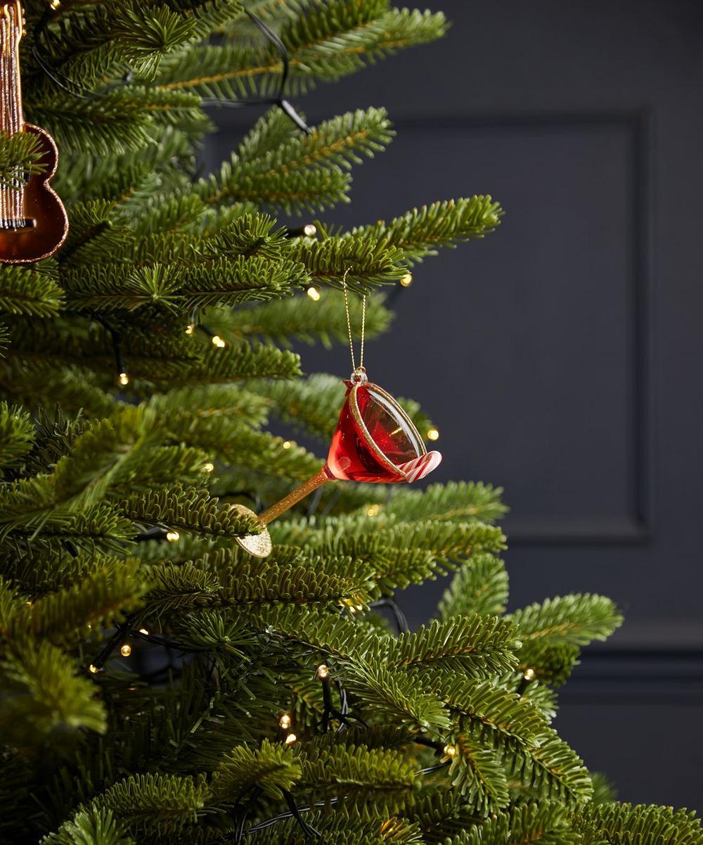 liberty london Christmas Christmas Cocktail Glass Ornament
