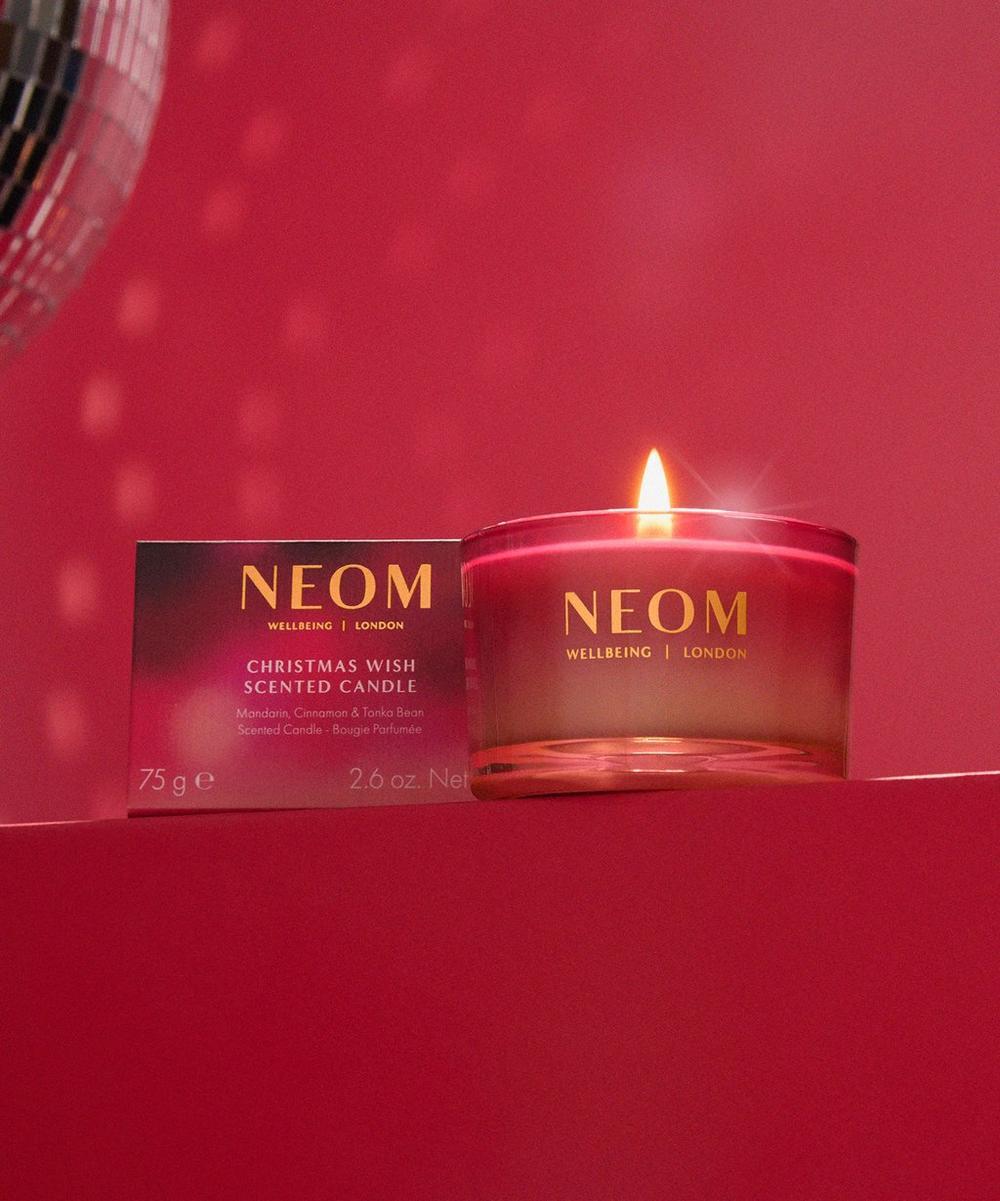 liberty london Christmas Wish Scented Candle (Travel) 75g