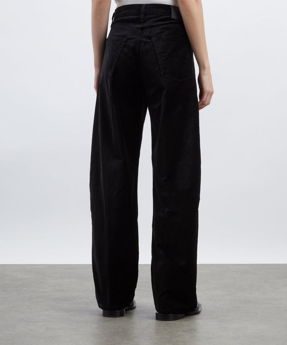 Liberty London Citizens Of Humanity Ayla Baggy Velvet Trousers