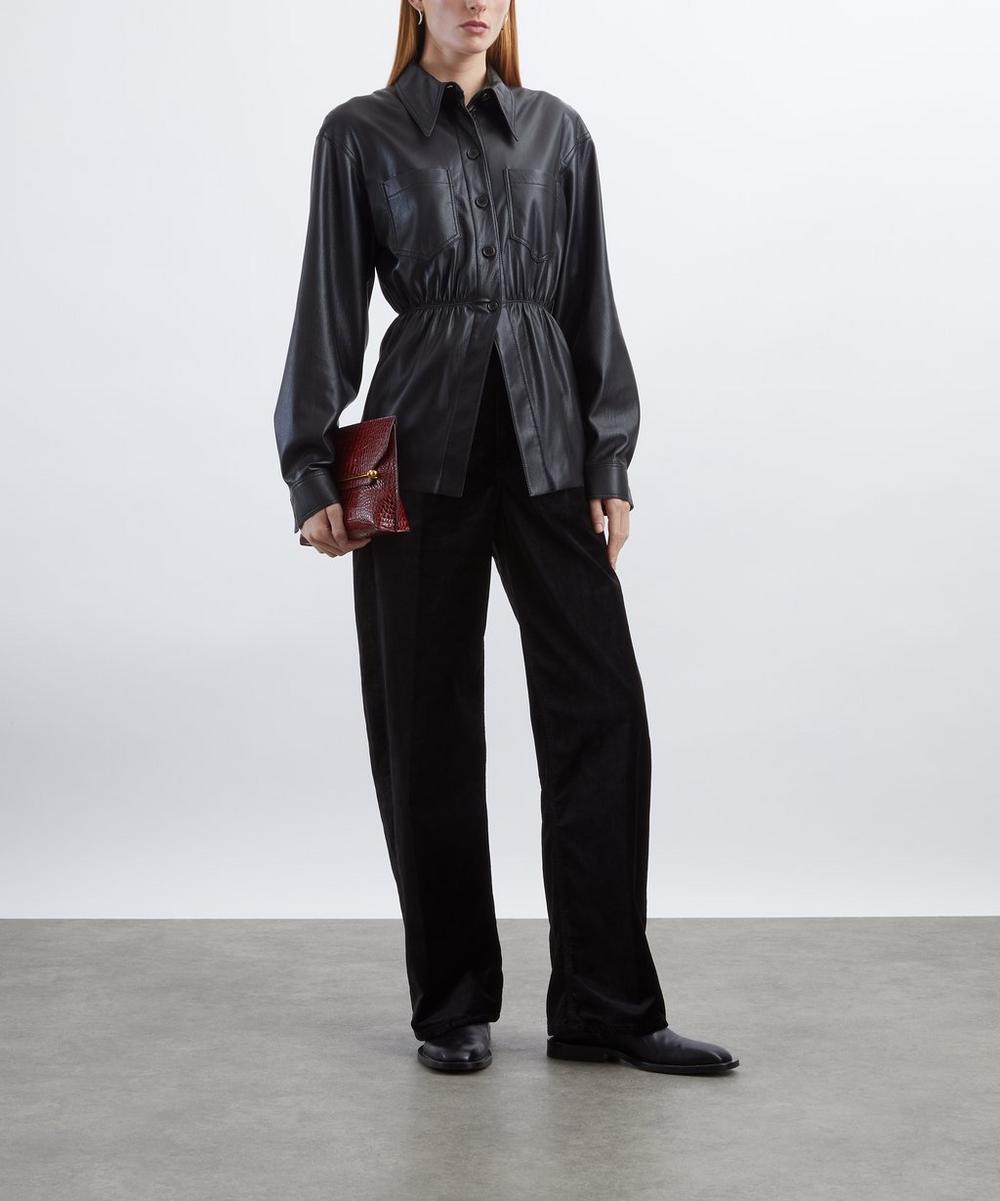 liberty london Citizens of Humanity Ayla Baggy Velvet Trousers