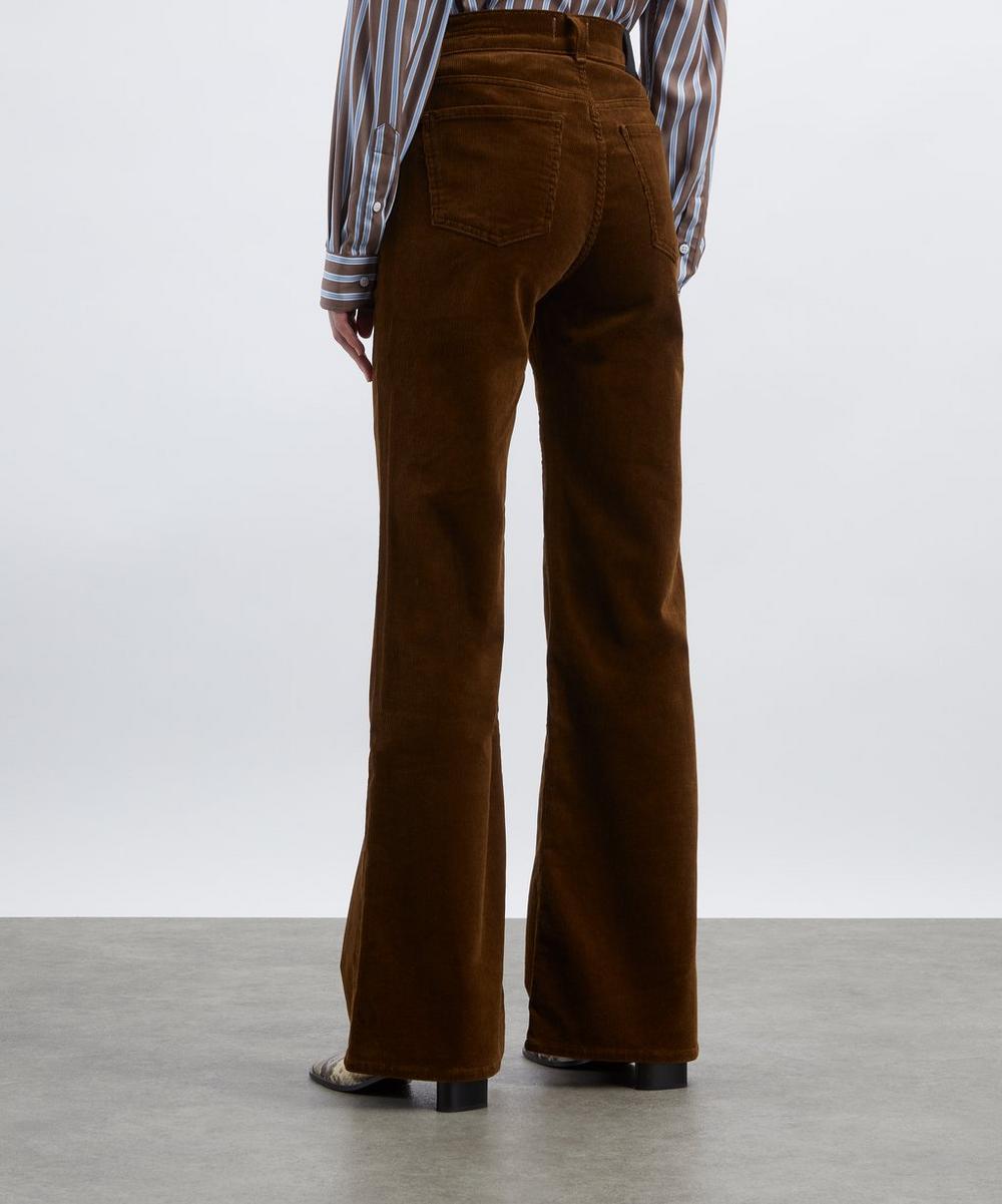 Liberty London Citizens Of Humanity Kimberley Horsebit Corduroy Flared Jeans