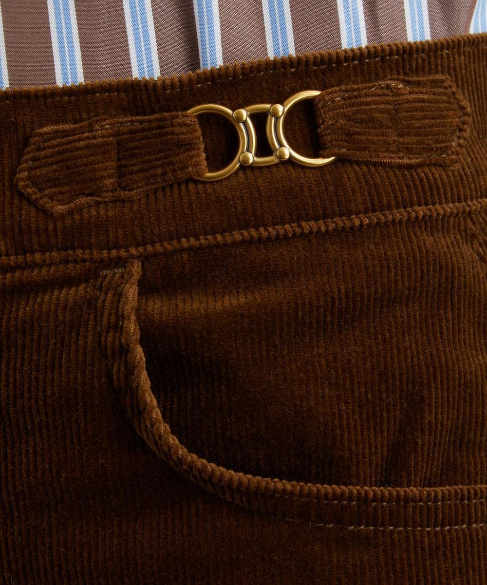 Liberty London Citizens Of Humanity Kimberley Horsebit Corduroy Flared Jeans