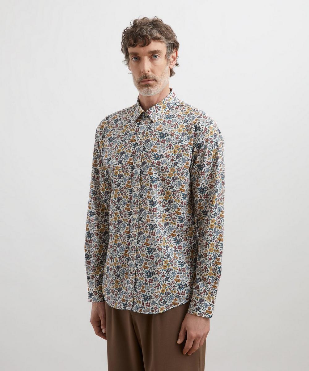 Liberty London Classic Fit Tana Lawn™ Cotton Shirt In Annabella